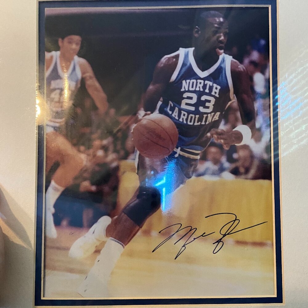Rare Michael Jordan Autographed Poster